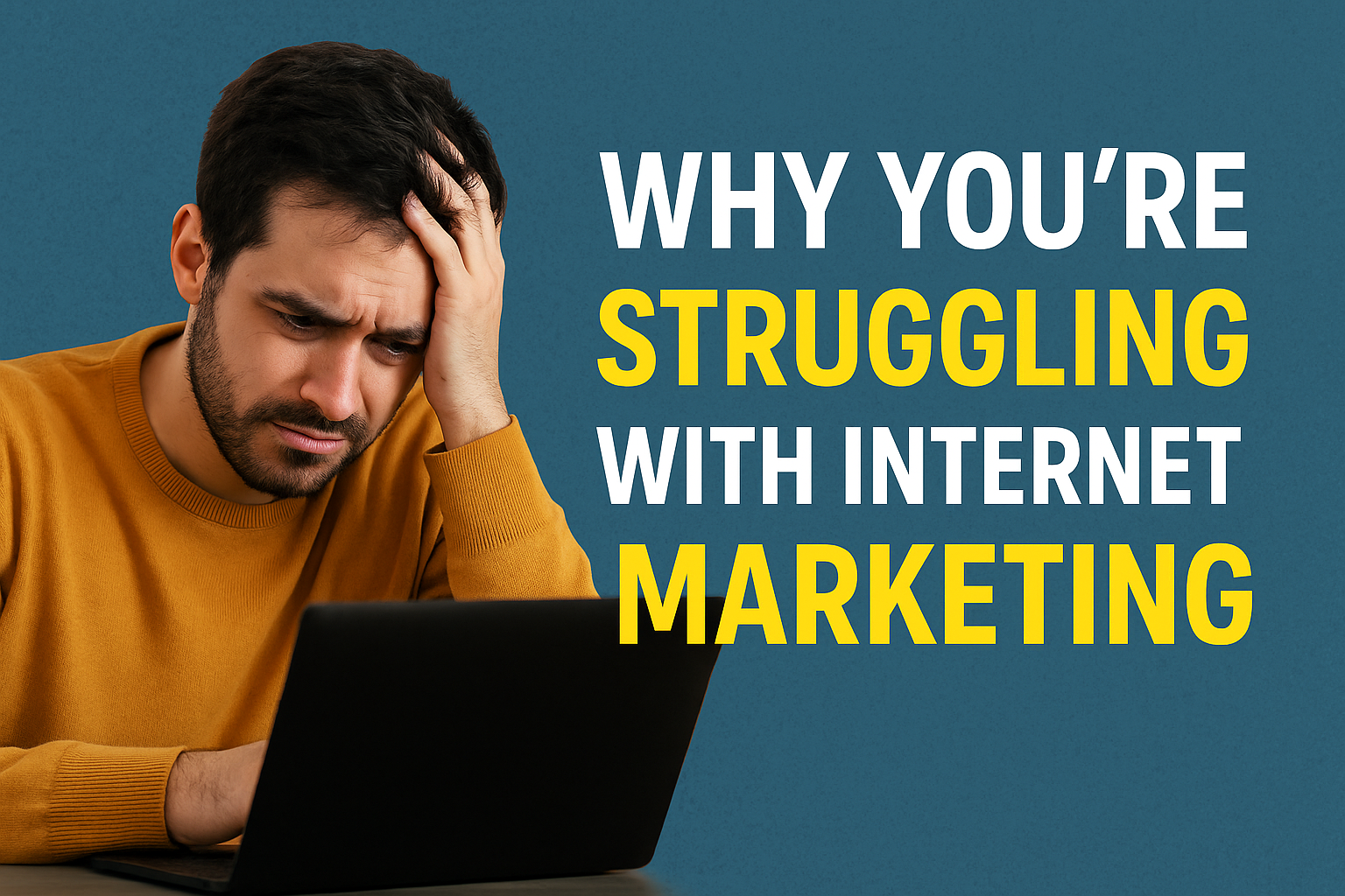 Why You’re Struggling With Internet Marketing