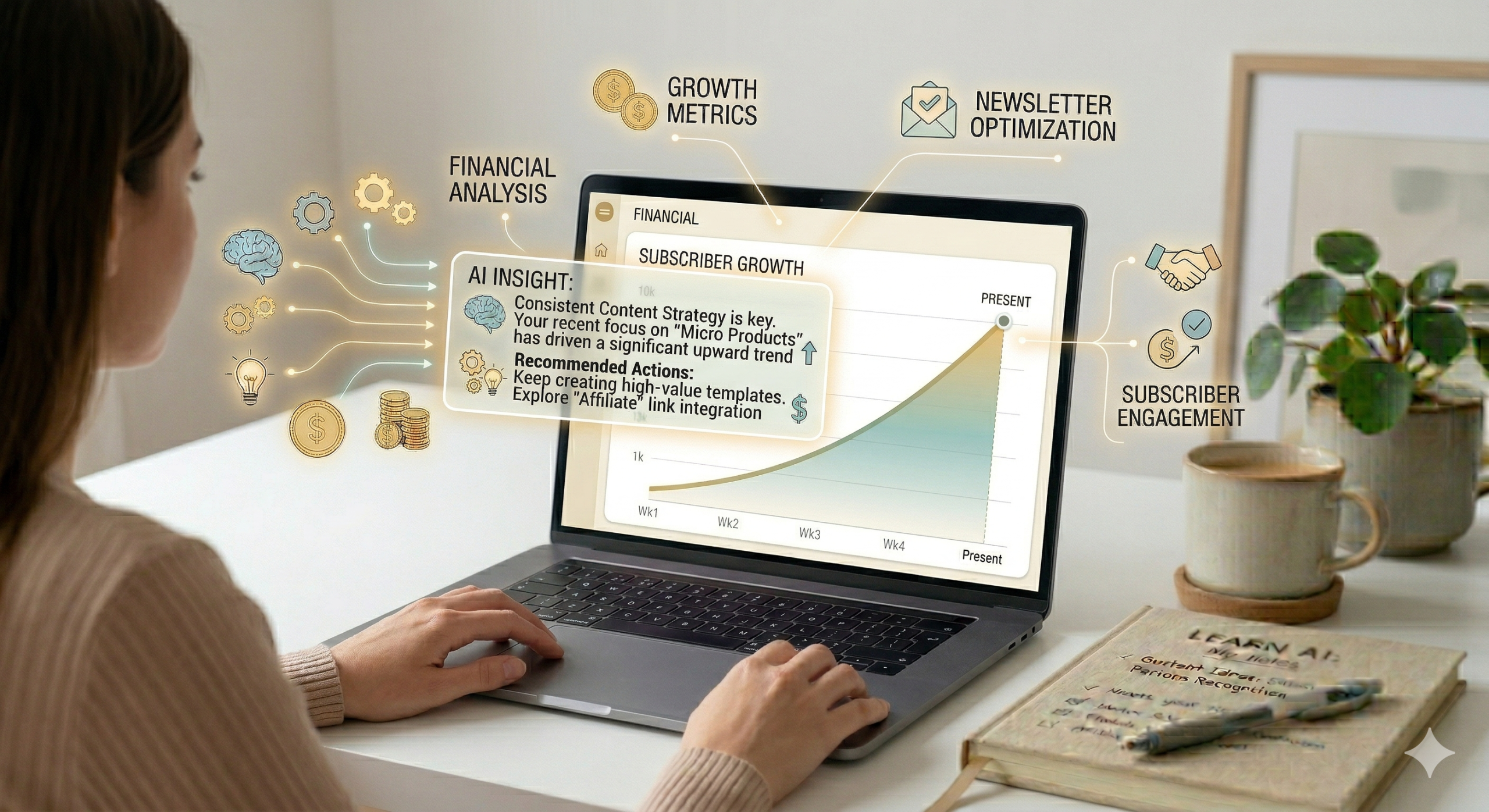 How Can You Predict and Grow Your Online Income Using AI?