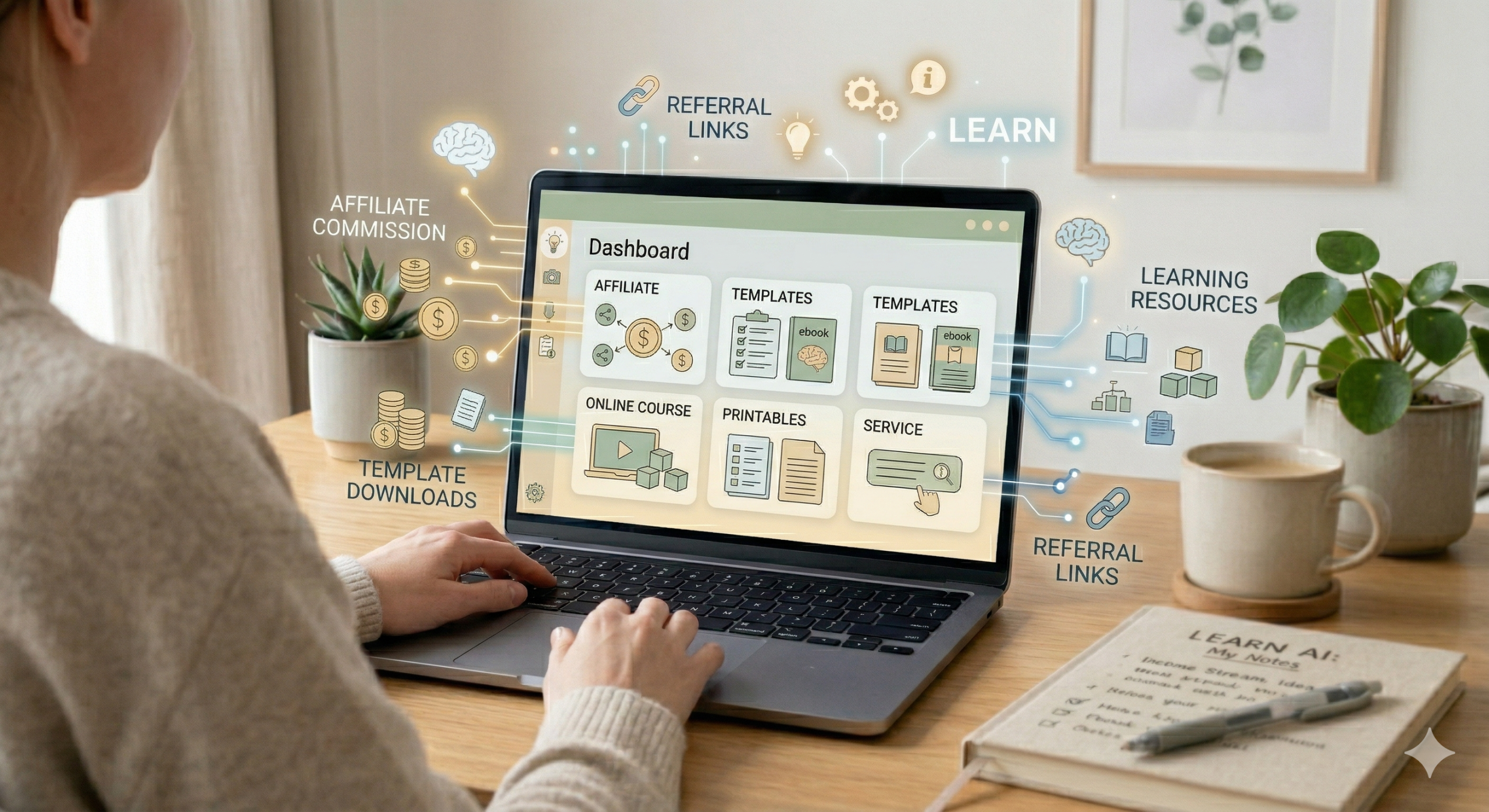 AI Income Streams for Beginners