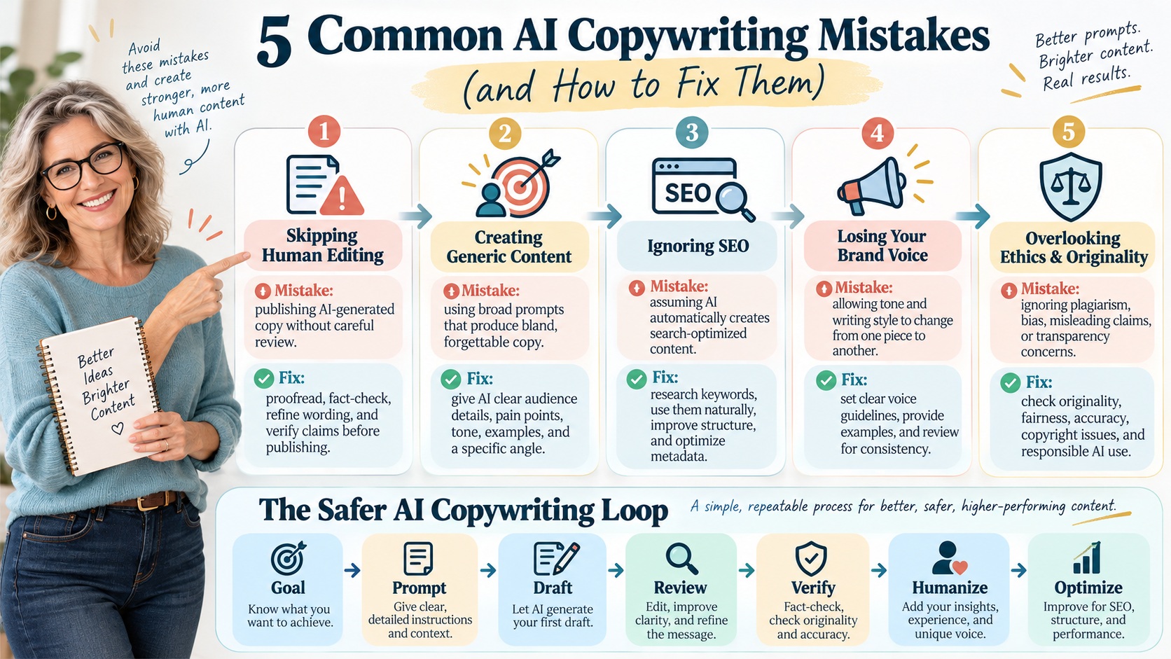 AI copywriting mistakes