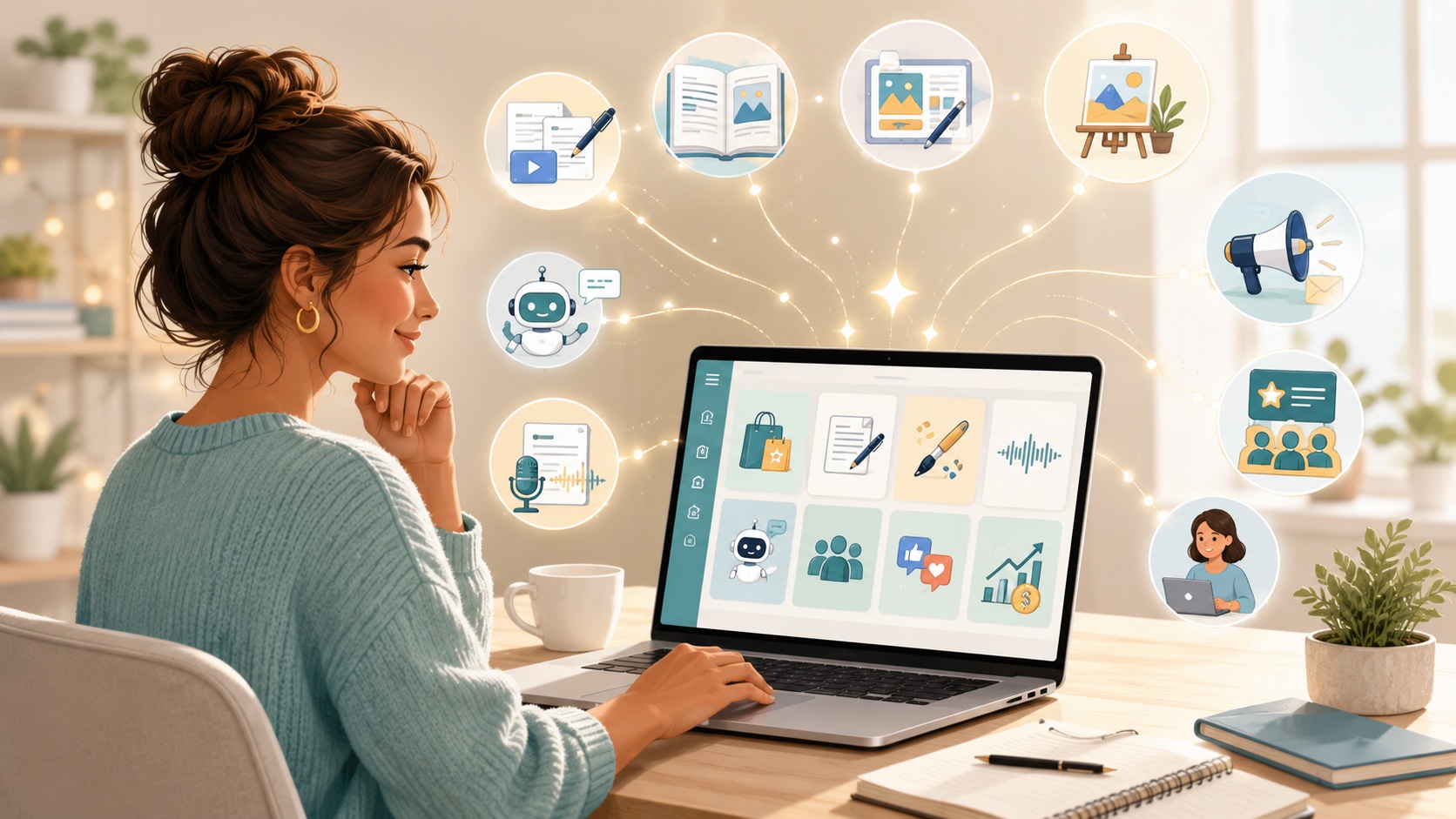 AI side hustles for beginners